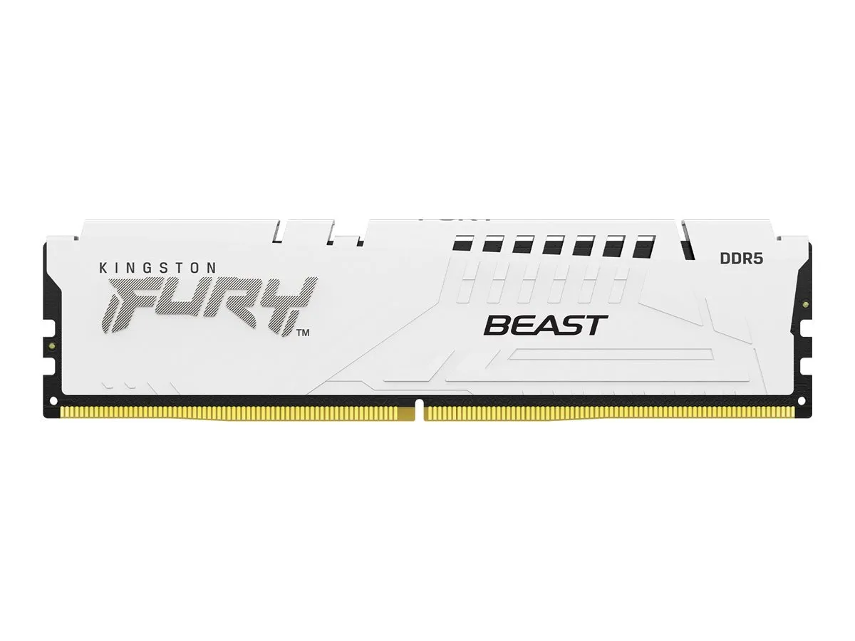 Kingston KF564C32BWE-16 16GB 6400MT/s DDR5 CL32 DIMM FURY Beast White EXPO | Kingston