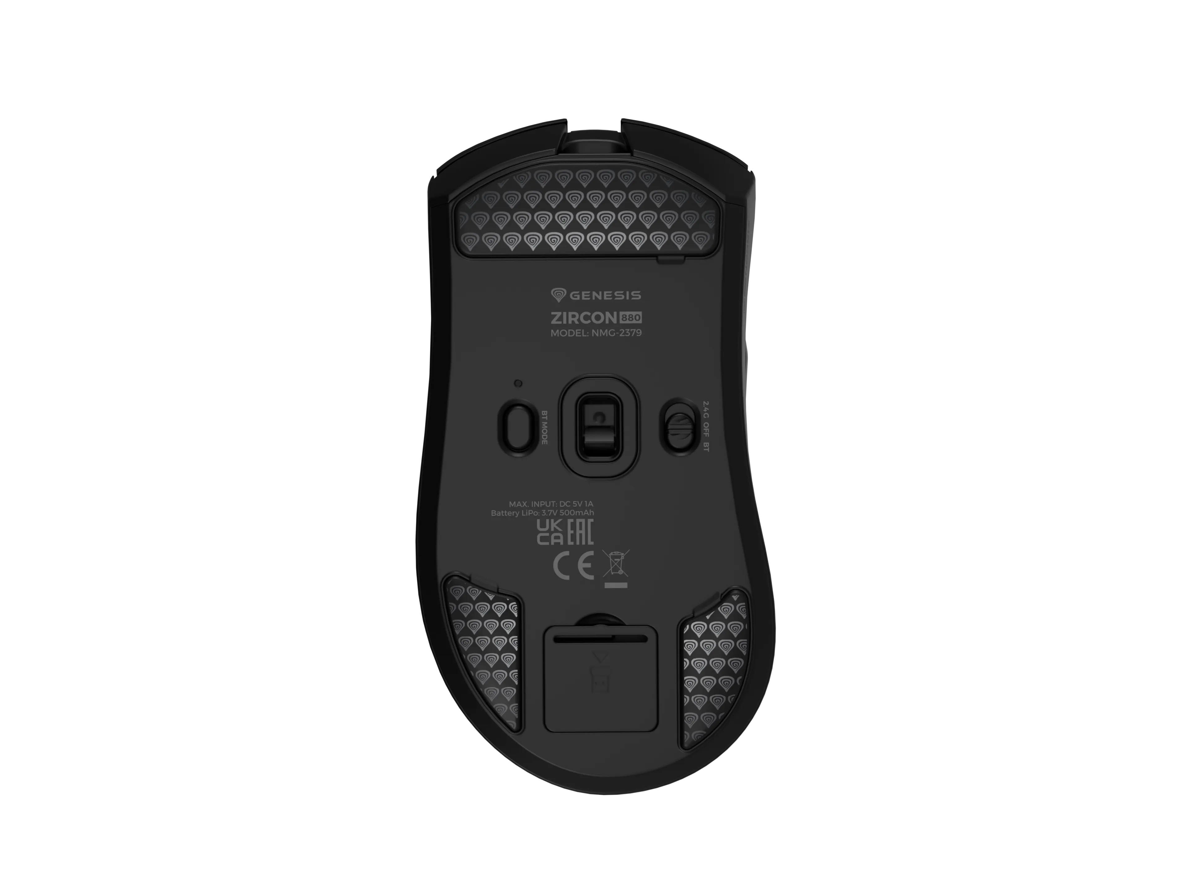Genesis Zircon 880 Gaming Mouse, 12000DPI, Wireless, Black thumbnail 11