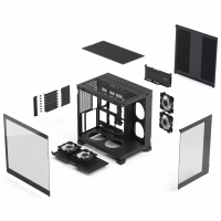 Fractal Design Pop 2 Vision RGB kompiuterio korpusas, juodas thumbnail 11
