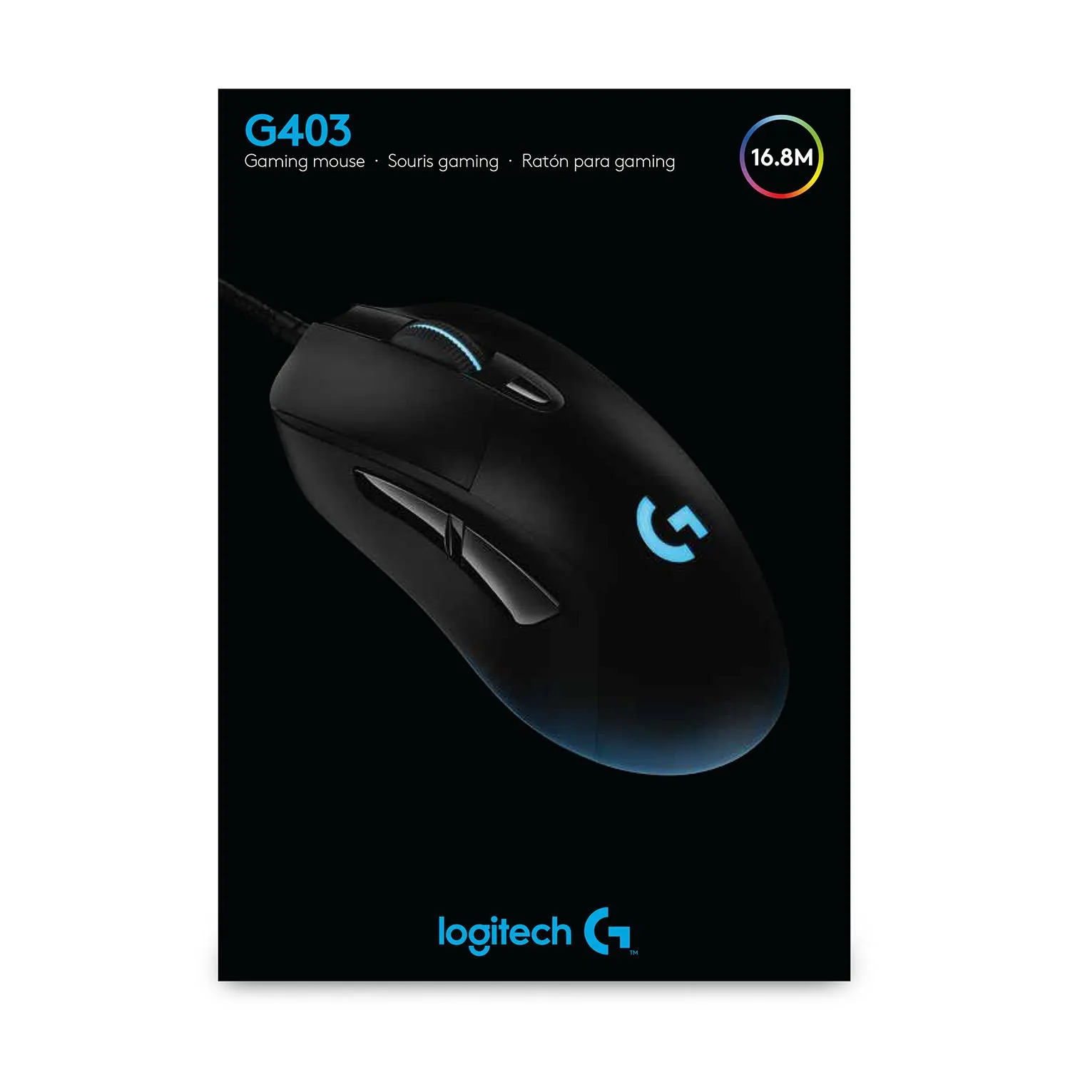 Laidinė optinė pelė Logitech G403, 910-005633 thumbnail 13