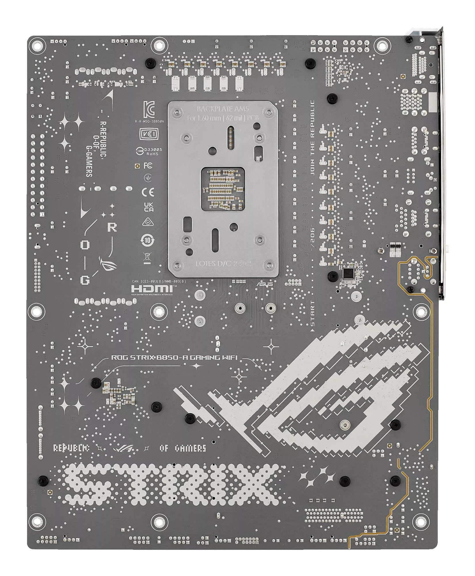 Pagrindinė plokštė ASUS ROG Strix B850-A Gaming WiFi, AMD B850, Socket AM5, DDR5, ATX thumbnail 13