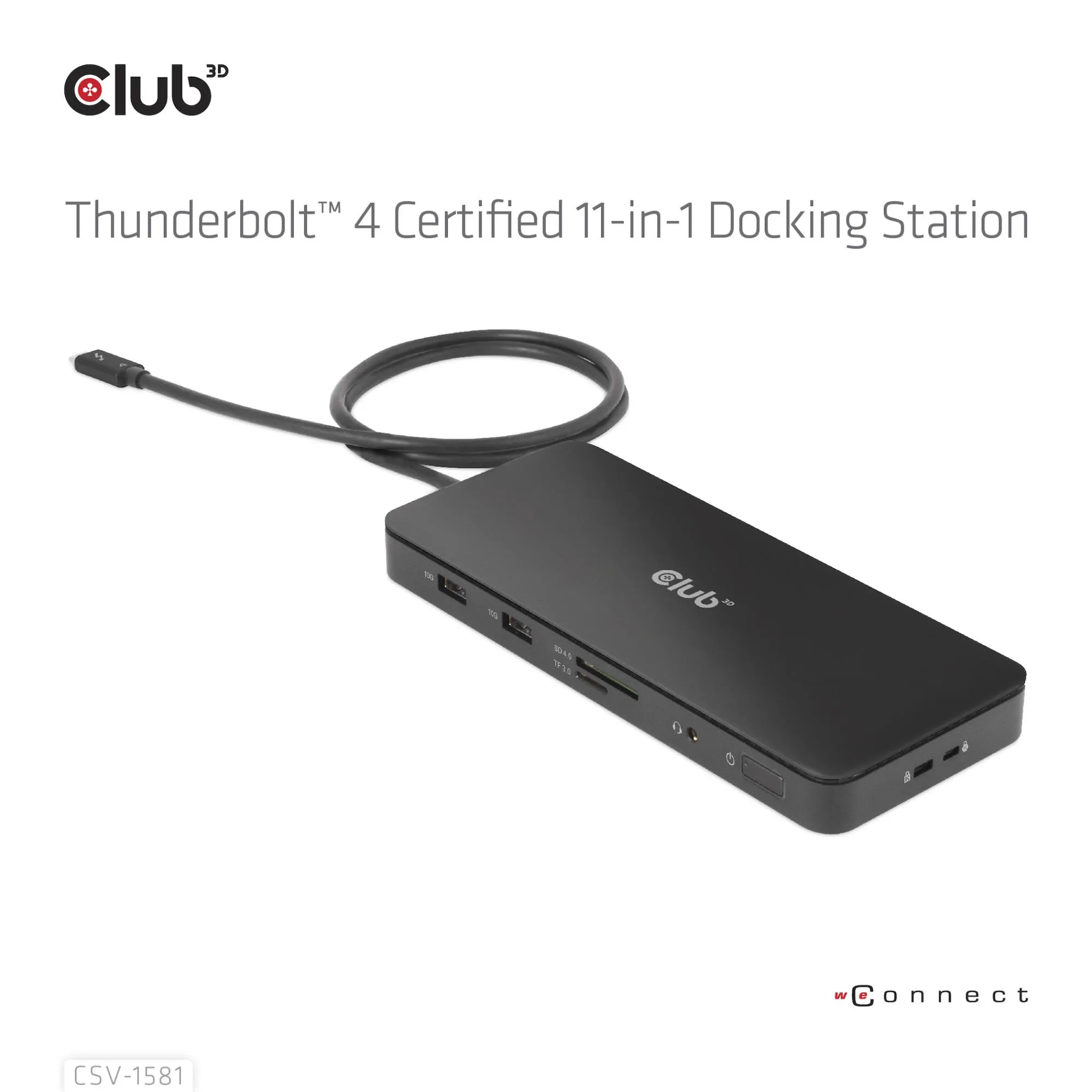 CLUB3D 11-in-1 Thunderbolt 4 Docking Station CSV-1581 thumbnail 15