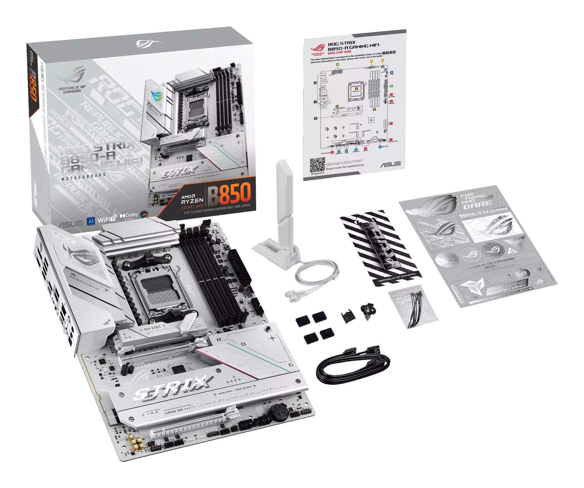 Pagrindinė plokštė ASUS ROG Strix B850-A Gaming WiFi, AMD B850, Socket AM5, DDR5, ATX thumbnail 15