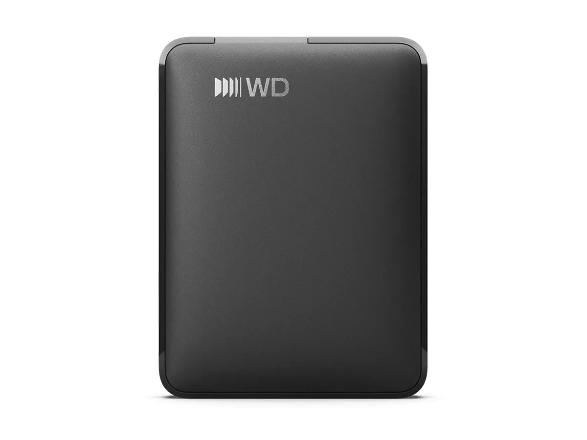 WD Elements Portable USB-C 2TB Graphite Black thumbnail 2