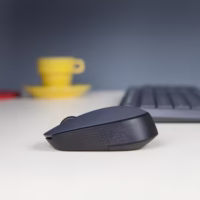 Belaidė optinė pelė Logitech M170, pilka thumbnail 2