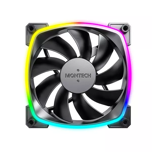 Korpuso ventiliatorius 120mm/AX120 PWM BLACK MONTECH thumbnail 2