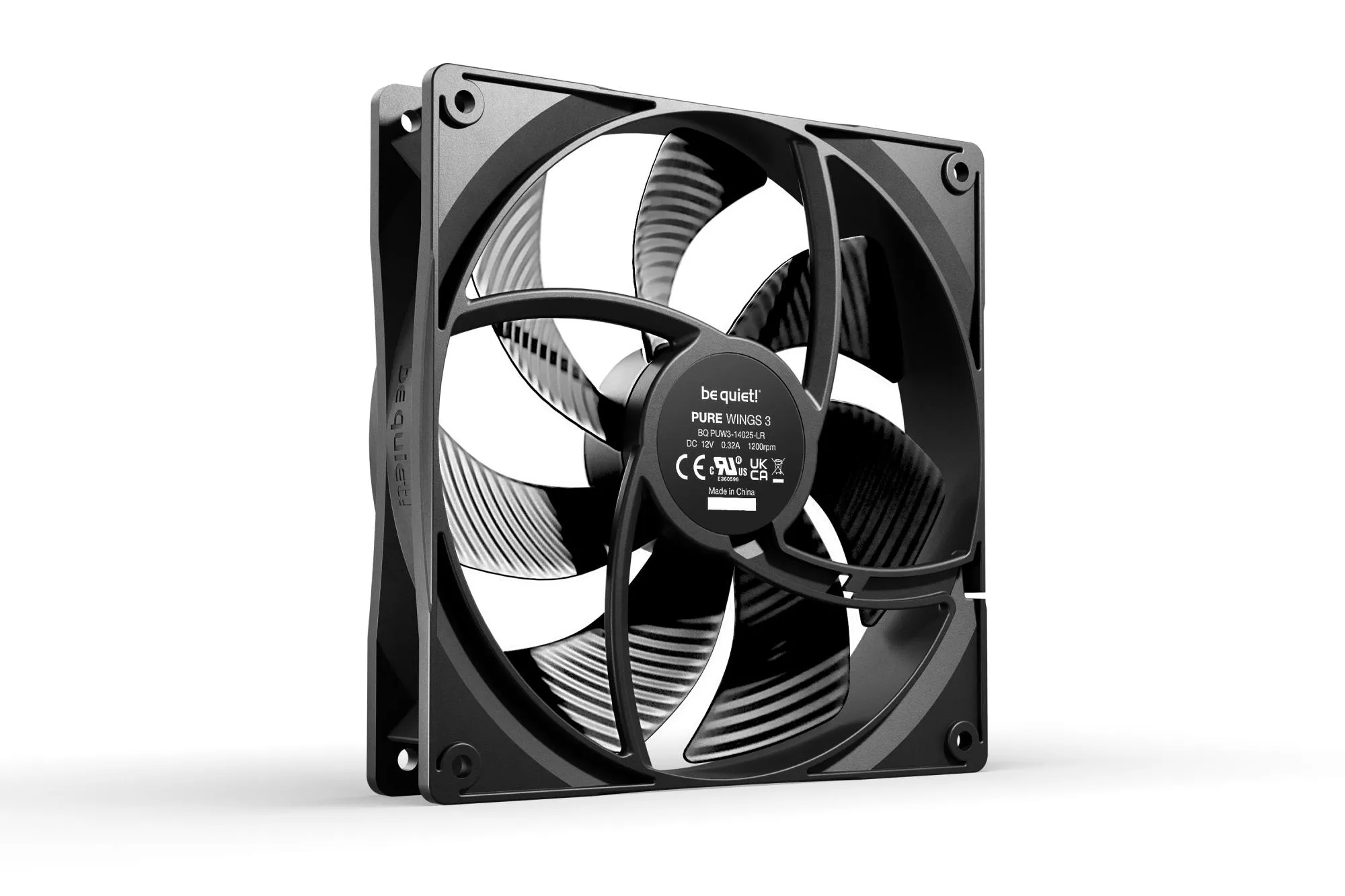 BE QUIET Pure Wings 3 140mm Case Fan (BL107) thumbnail 2