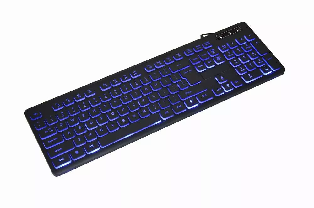 KEYBOARD MULTIMEDIA USB ENG/BLACK KB-UML3-02 GEMBIRD thumbnail 2
