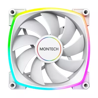 Korpuso ventiliatorius 140 mm AX140 PWM WHITE MONTECH thumbnail 2