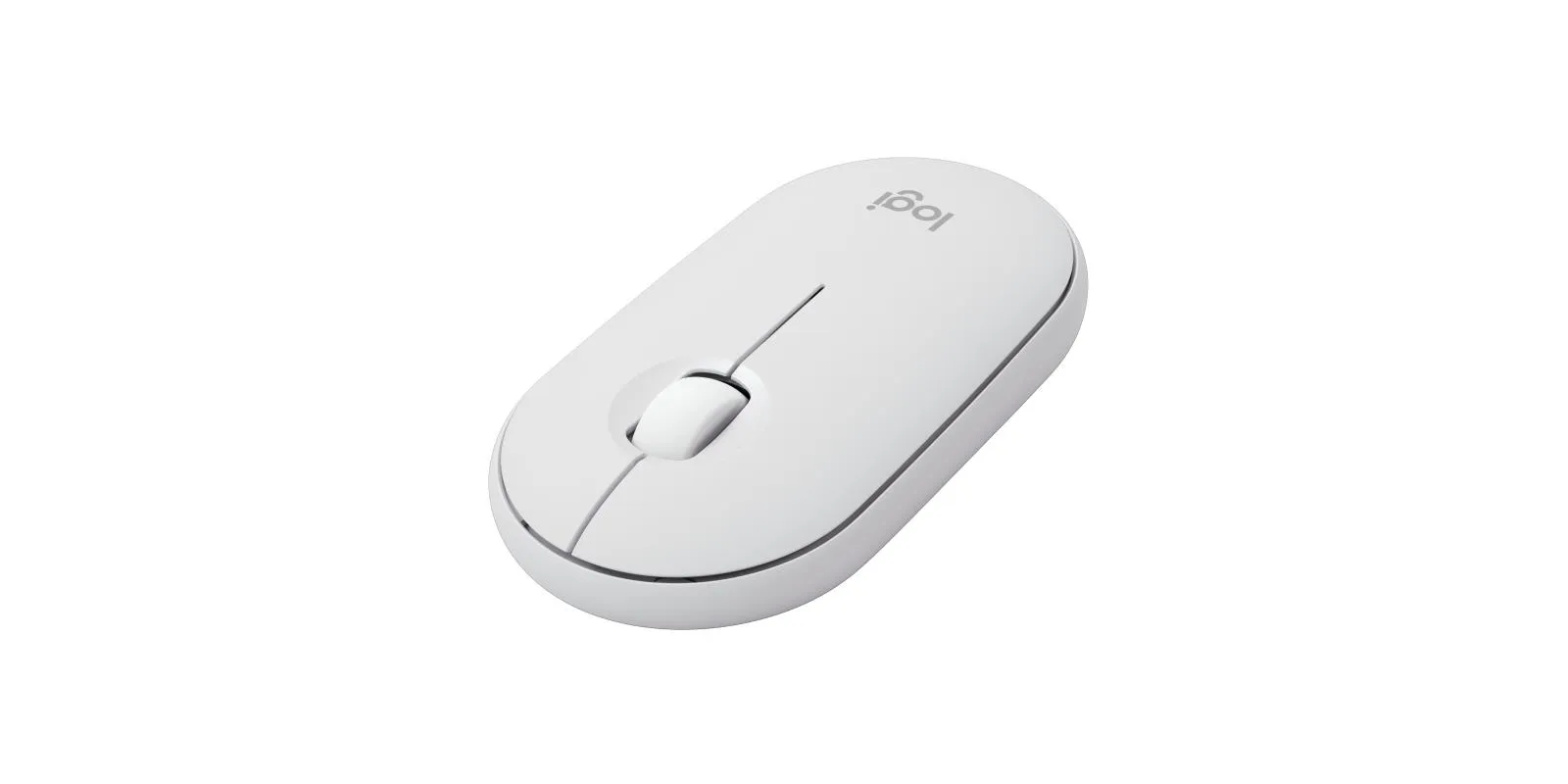 Klaviatūros ir pelės komplektas Logitech Pebble 2, balta, 920-012240 thumbnail 2