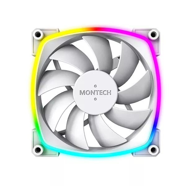 Korpuso ventiliatorius 120mm/AX120 PWM WHITE MONTECH thumbnail 2