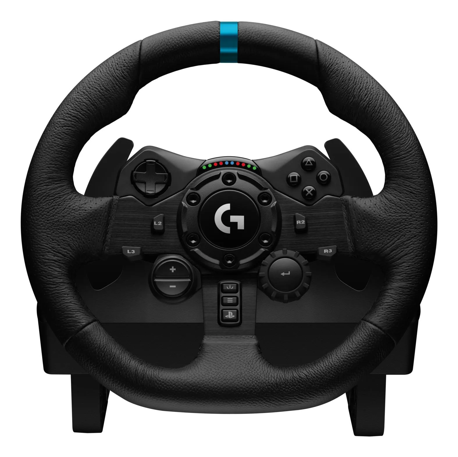Logitech G923 lenktynių vairas su pedalais ir pavarų svirtimi thumbnail 2