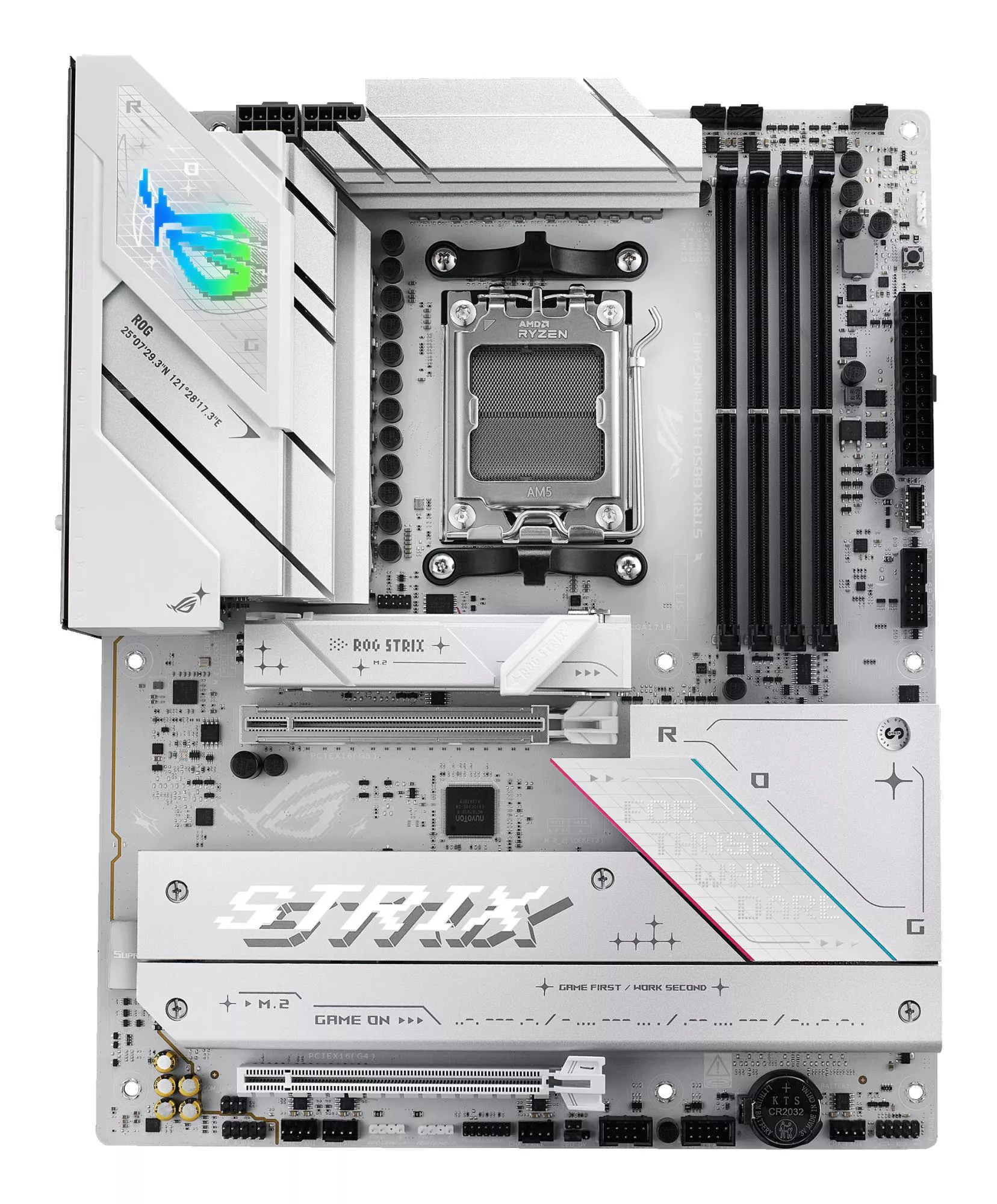 Pagrindinė plokštė ASUS ROG Strix B850-A Gaming WiFi, AMD B850, Socket AM5, DDR5, ATX thumbnail 2