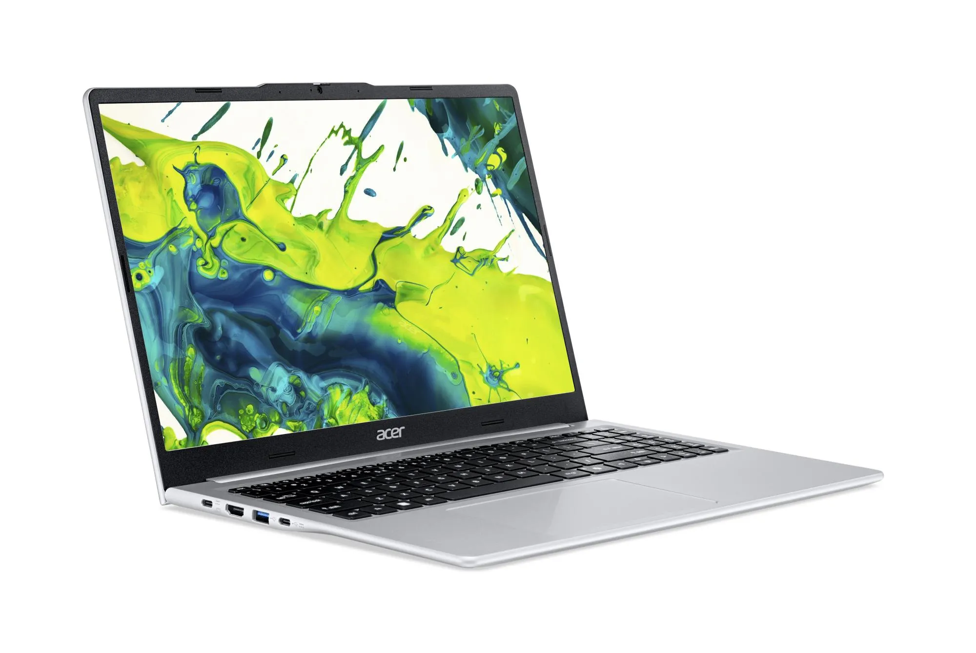 Nešiojamas kompiuteris ACER, AMD Ryzen 3 5400U, 15.6″, 8 GB, 512 GB, Windows 11 Home, sidabrinė thumbnail 2