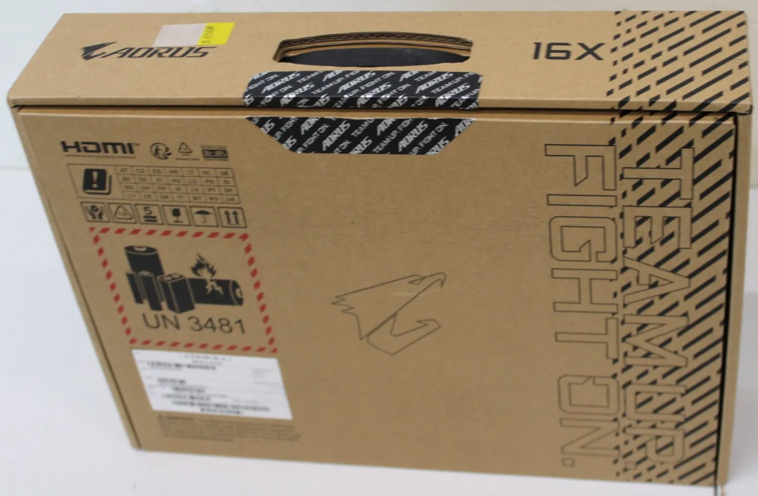 SALE OUT. Gigabyte AORUS 16X 9SG-43EEC94SH 16″ QHD i7-13650HX/16GB/1TB/RTX 4070/Win11 Home/ENG kbd/2Y Warranty | Gigabyte AORUS 16X 9SG-43EEC94SH | Gray | 16 ” | WQXGA | 2560 x 1600 pixels | Intel Core i7 | i7-13650HX | 16 GB | DDR5 | Solid-state drive capacity 1000 GB | NVIDIA GeForce RTX 4070 | GDDR6 | 8 GB | Windows 11 Home | 802.11be | Bluetooth version 5.4 | Keyboard language English | Keyboard backlit | Warranty 20 month(s) | REFURBISHED, SCRATCHED thumbnail 2