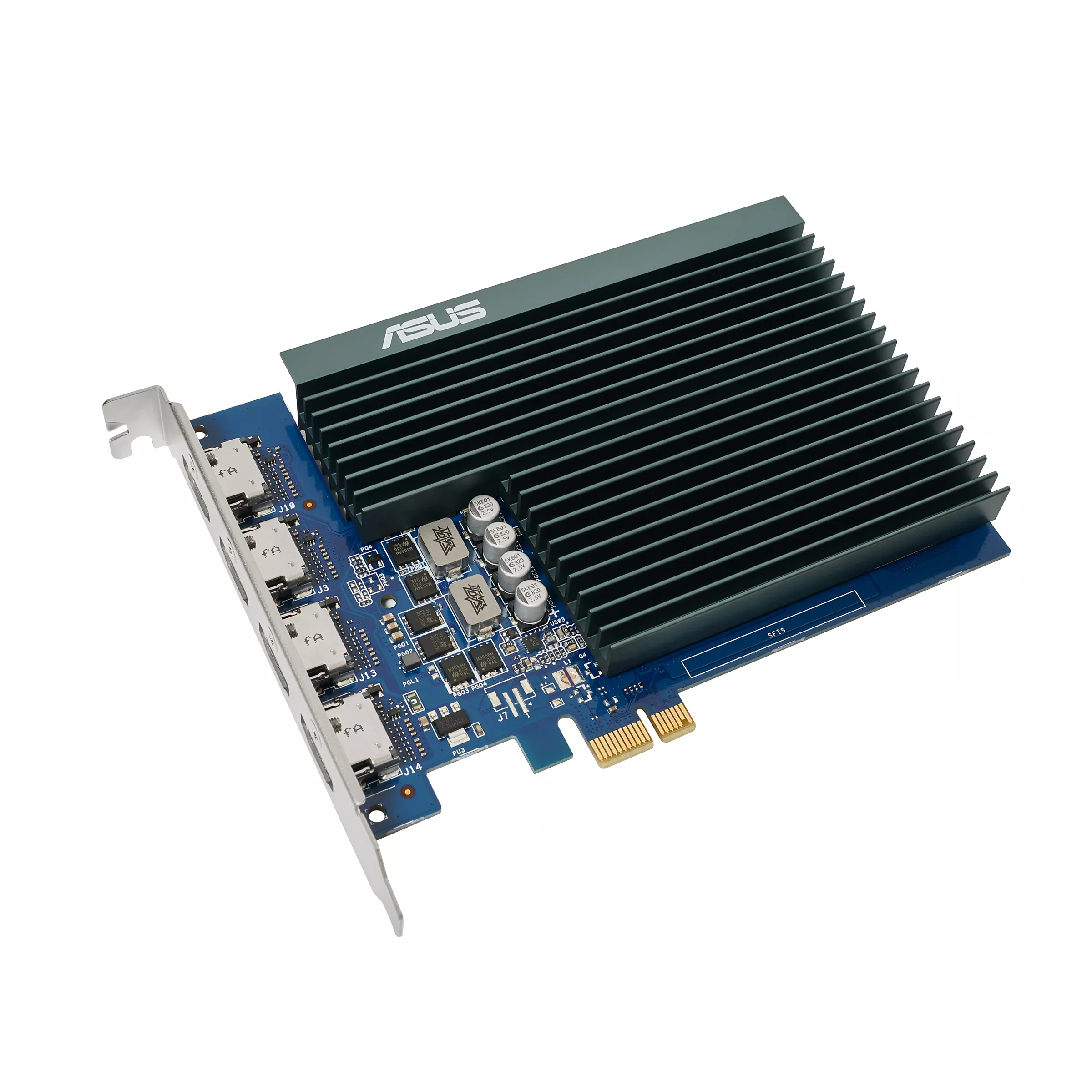 Asus | GT730-4H-SL-2GD5 | NVIDIA | 2 GB | GeForce GT 730 | GDDR5 | HDMI ports quantity 4 | PCI Express 2.0 | Memory clock speed 5010 MHz | Processor frequency 902 MHz thumbnail 2