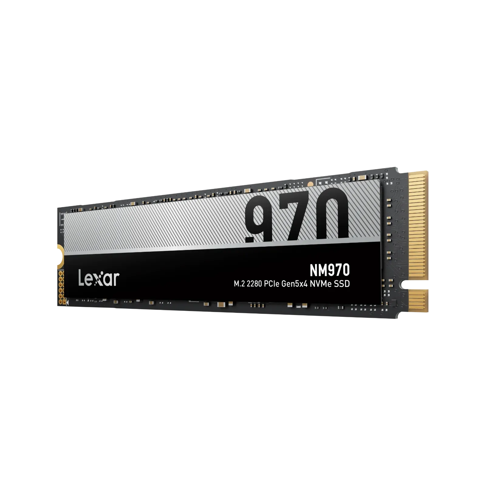 Lexar SSD | NM970 | 1000 GB | SSD form factor M.2 2280 | Solid-state drive interface PCIe Gen 5X4 | Read speed 11000 MB/s | Write speed 10000 MB/s thumbnail 2