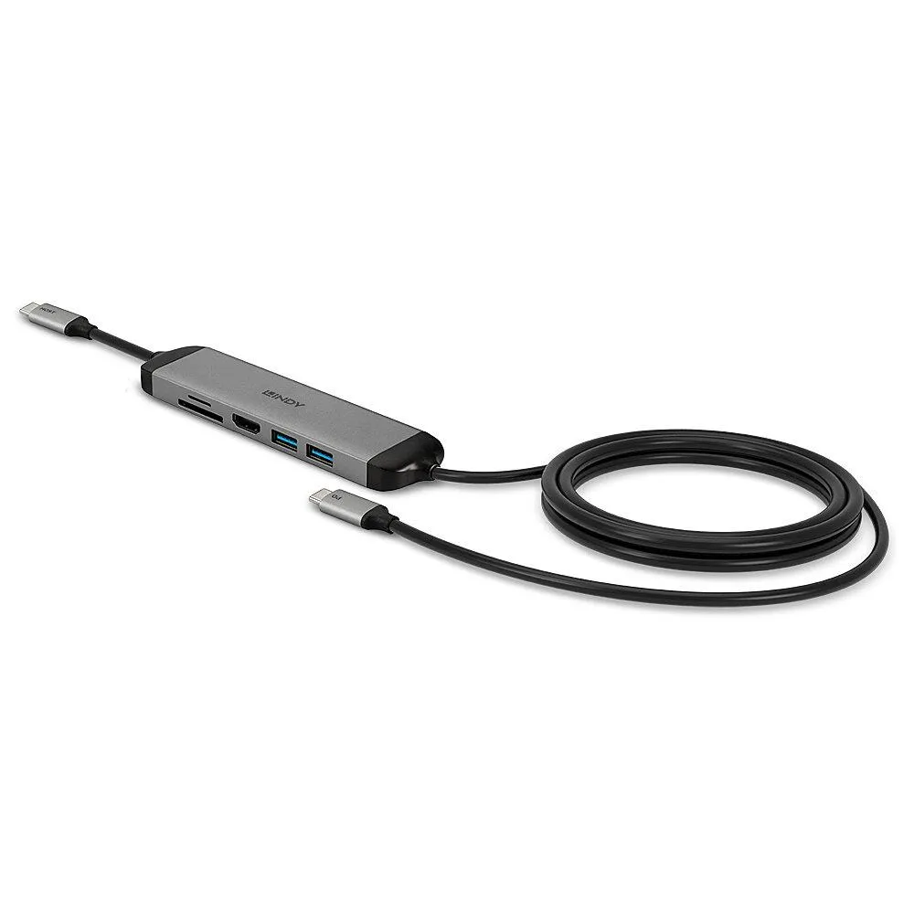 I/O prijungimo stotelė USB-C/DST-MICRO 140 43326 LINDY thumbnail 3