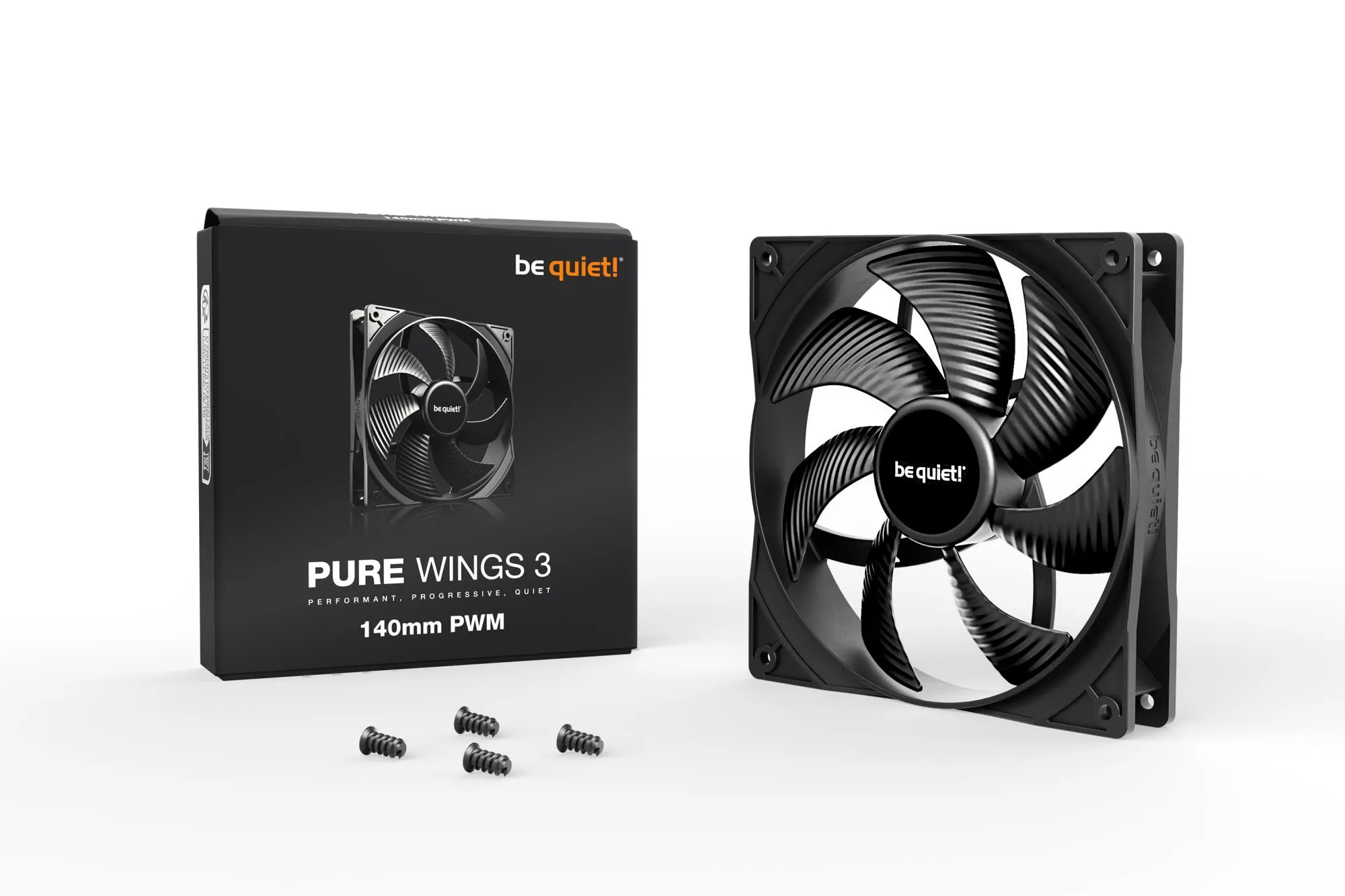 Korpuso ventiliatorius 140 mm Pure Wings 3/PWM BL108 Be Quiet thumbnail 3