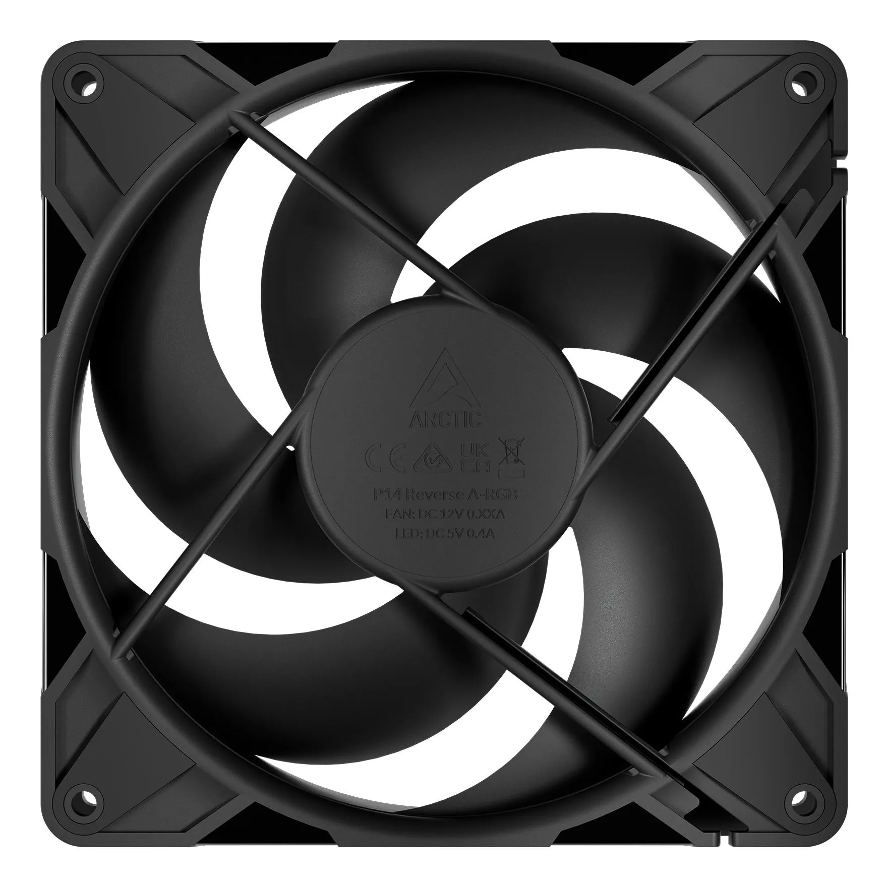 ARCTIC P14 Pro Reverse 140 mm A-RGB PWM Case Fan thumbnail 3