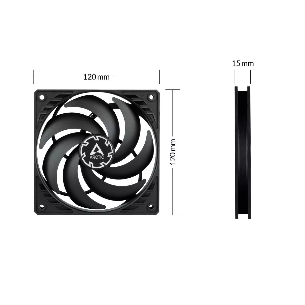 CASE FAN 120MM/ACFAN00187A ARCTIC thumbnail 3