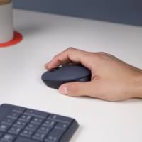 Belaidė optinė pelė Logitech M170, pilka thumbnail 3