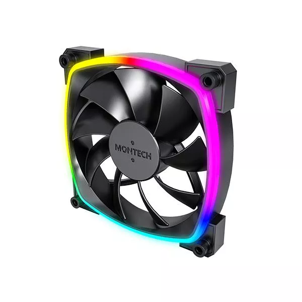Korpuso ventiliatorius 120mm/AX120 PWM BLACK MONTECH thumbnail 3