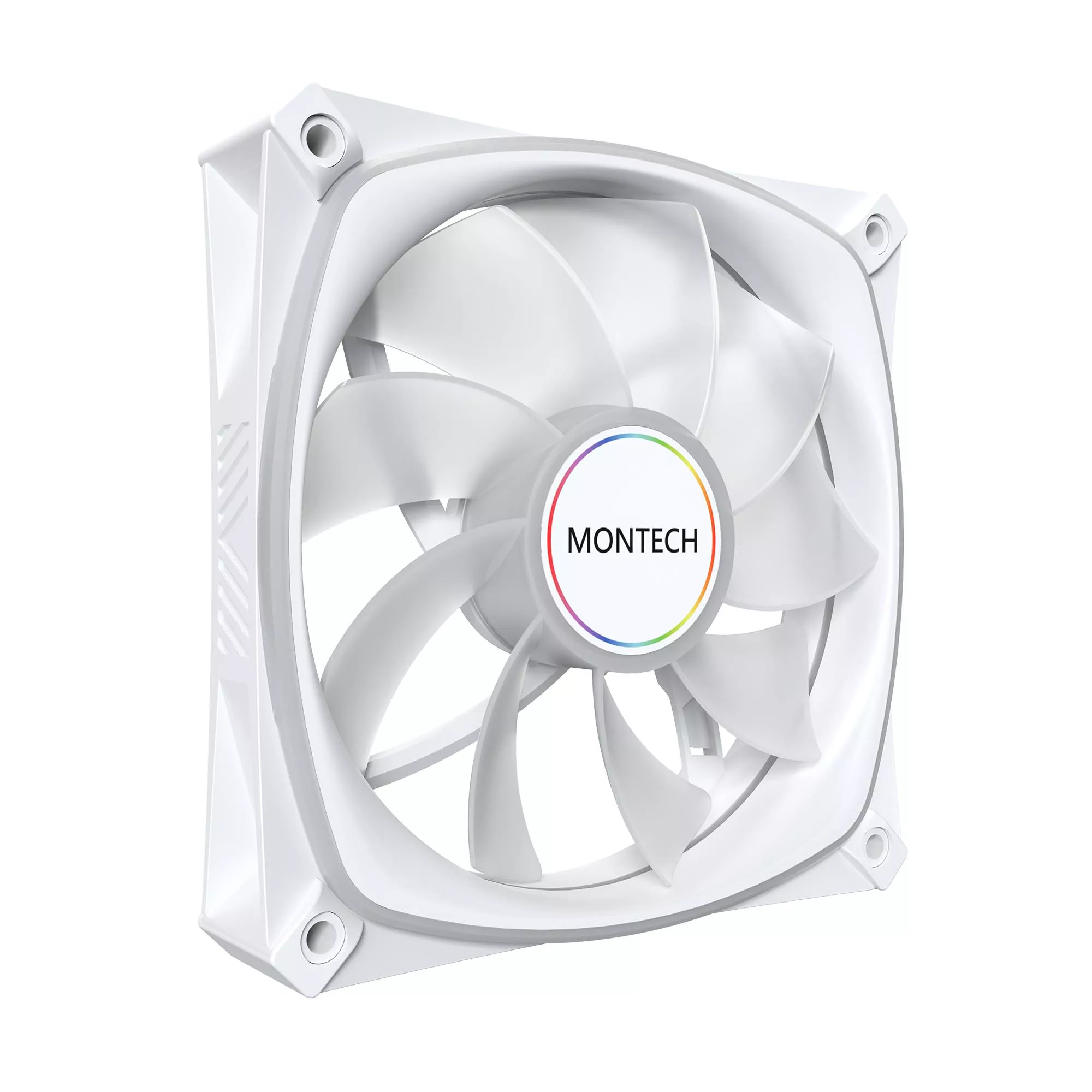 MONTECH RX120 PRO 120mm Case Fan – 3-in-1 White thumbnail 3