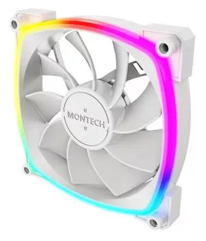 Korpuso ventiliatorius 120mm/RX120 PWM WHITE MONTECH thumbnail 3