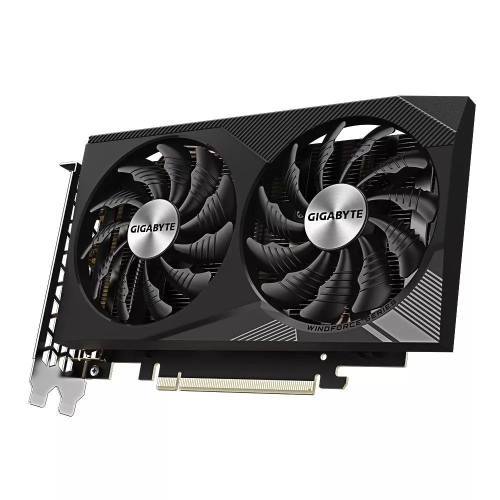 Vaizdo plokštė GIGABYTE NVIDIA GeForce RTX 3050, 8 GB, GDDR6, 128 bit, PCIE 4.0, 2xHDMI, 2xDisplayPort, GV-N3050WF2OCV2-8GD thumbnail 3