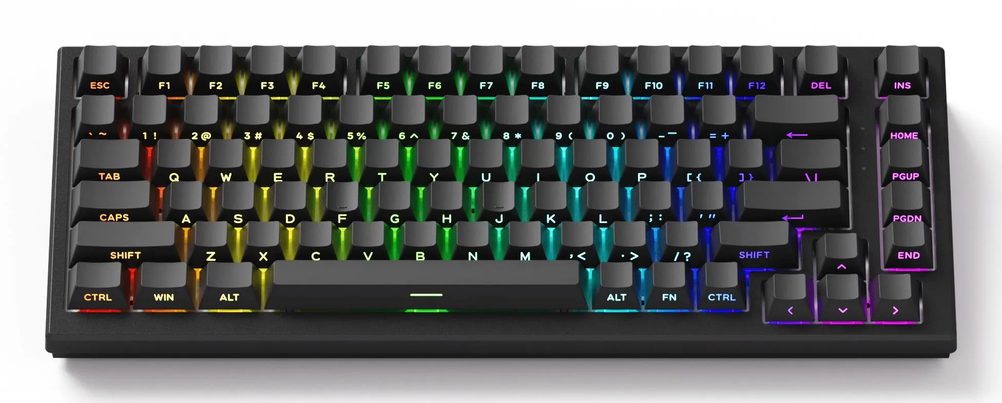 Klaviatūra Akko TAC75 HE, juoda thumbnail 3