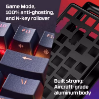 Žaidimų klaviatūra HyperX Alloy Origins Core PBT HX Aqua 639N9AA#ABA thumbnail 3