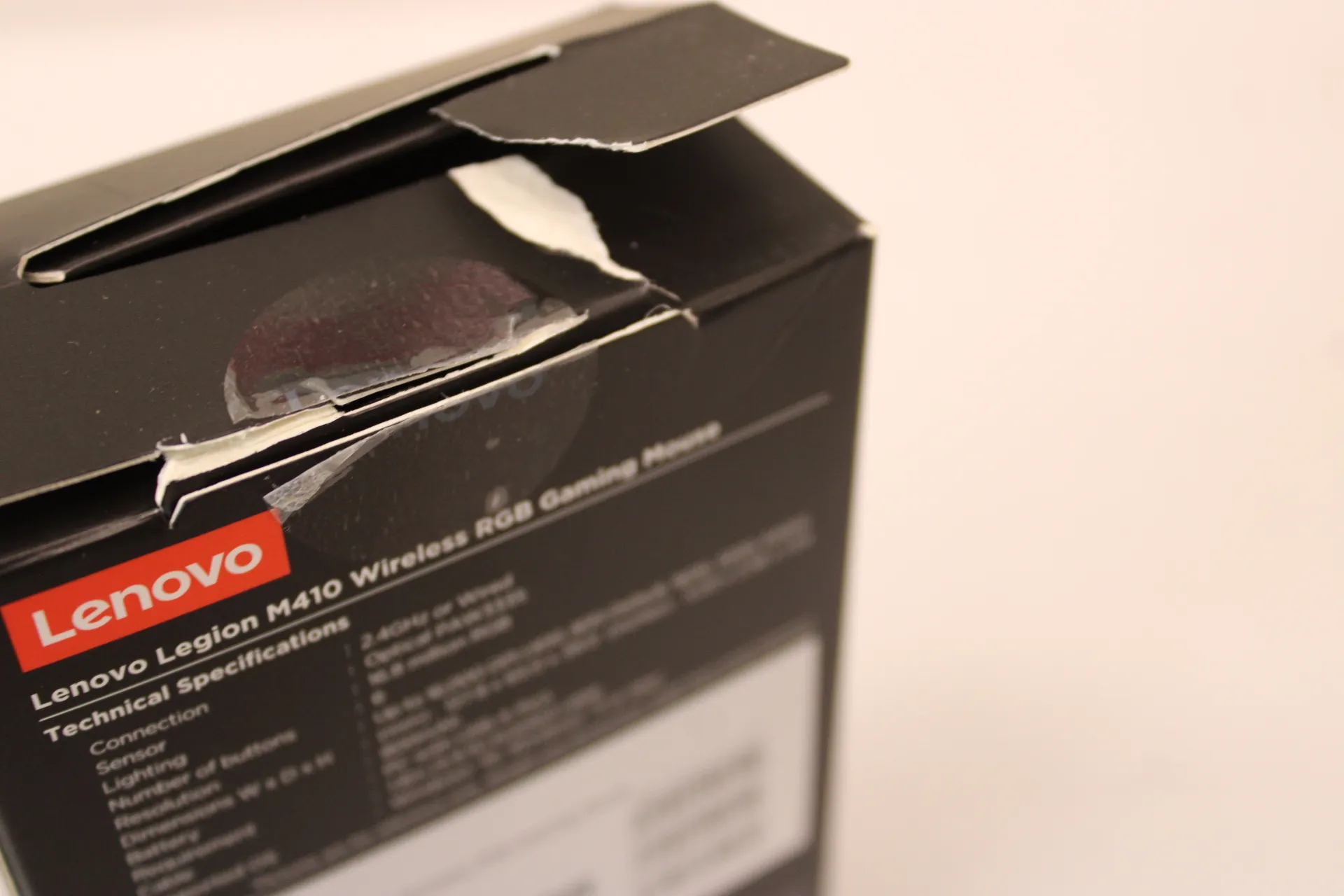 SALE OUT. Lenovo Accessories M410 RGB Gaming Mouse | Lenovo Gaming Mouse | M410 RGB | Wireless | 2.4 GHz | DEMO thumbnail 3