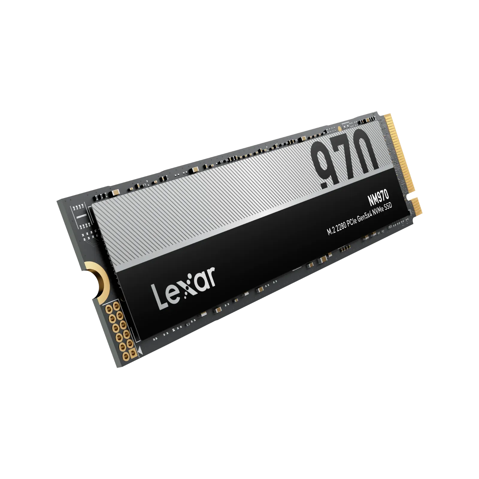 Lexar SSD | NM970 | 1000 GB | SSD form factor M.2 2280 | Solid-state drive interface PCIe Gen 5X4 | Read speed 11000 MB/s | Write speed 10000 MB/s thumbnail 3