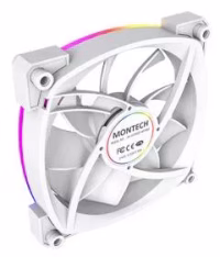 Korpuso ventiliatorius 120 mm / AX120 PWM White 3 viename Montech thumbnail 4