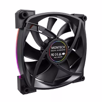 Korpuso ventiliatorius 140 mm Montech AX140 PWM Black thumbnail 4