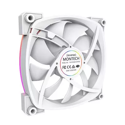 MONTECH RX140 PWM WHITE 140 mm korpuso ventiliatorius thumbnail 4