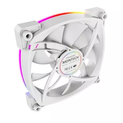 Korpuso ventiliatorius 120mm/RX120 PWM WHITE MONTECH thumbnail 4