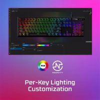 Mechaninė žaidimų klaviatūra HyperX Alloy Origins PBT HX Blue 639N4AA#ABA thumbnail 4