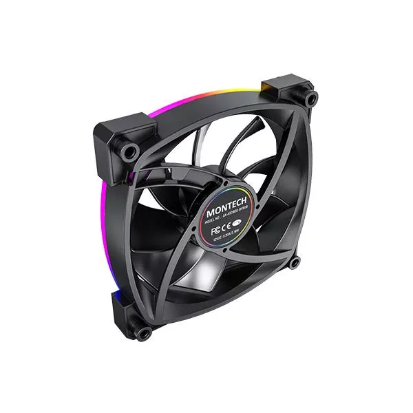 Korpuso ventiliatorius 120mm/AX120 PWM BLACK MONTECH thumbnail 4