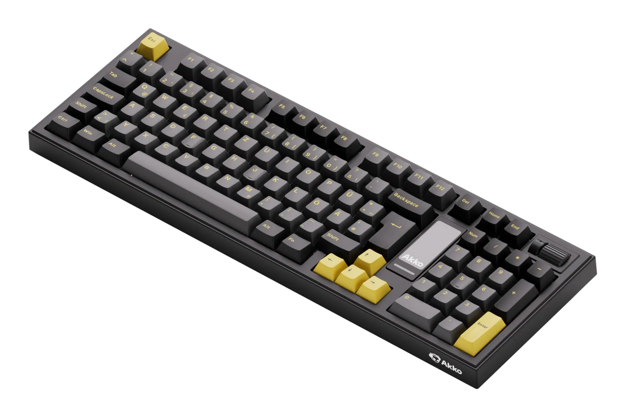 Klaviatūra Akko 5098B/Black/Gold 6925758631921 belaidė thumbnail 4