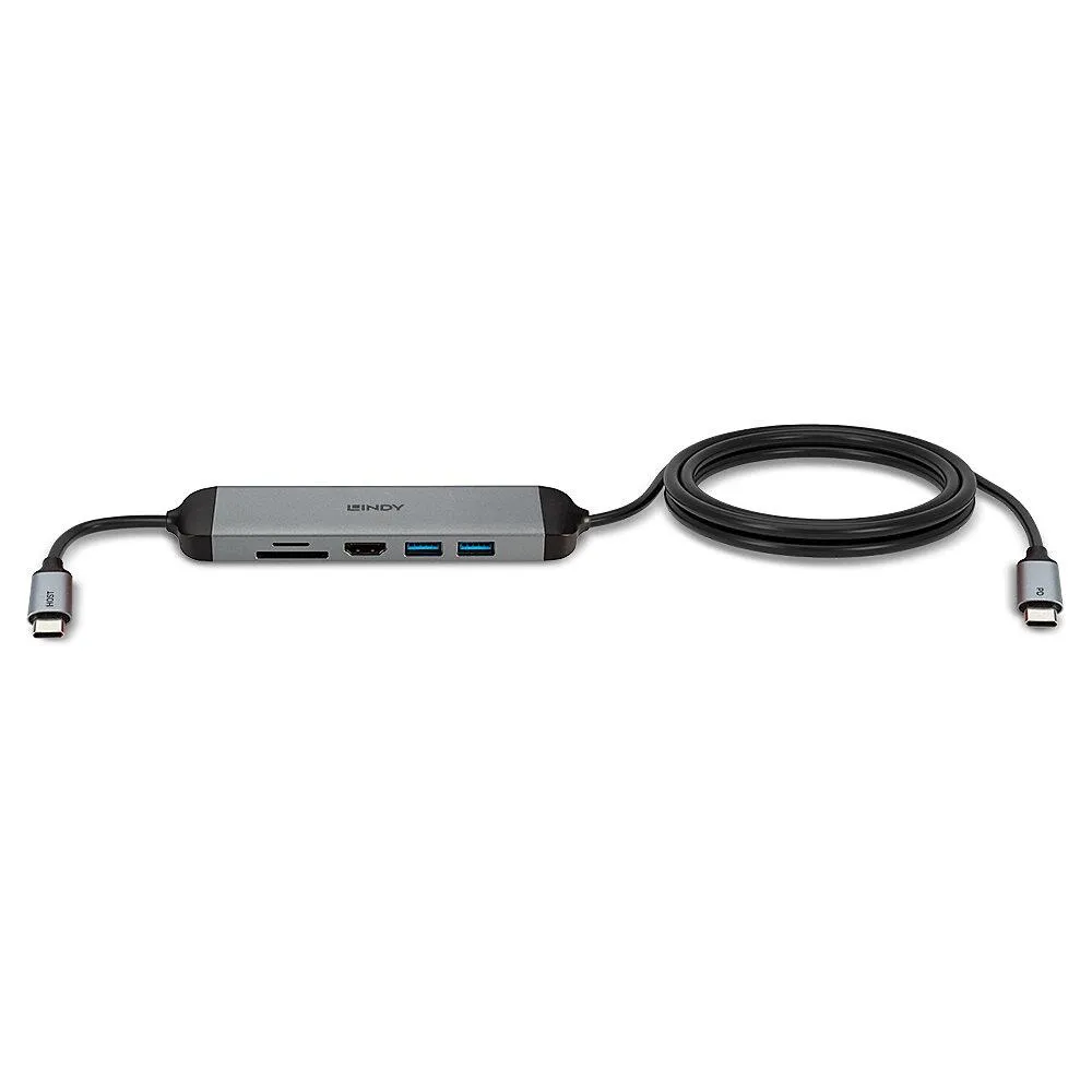 I/O prijungimo stotelė USB-C/DST-MICRO 140 43326 LINDY thumbnail 4