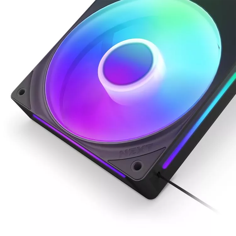 NZXT F280 RGB Core korpuso ventiliatorius thumbnail 4