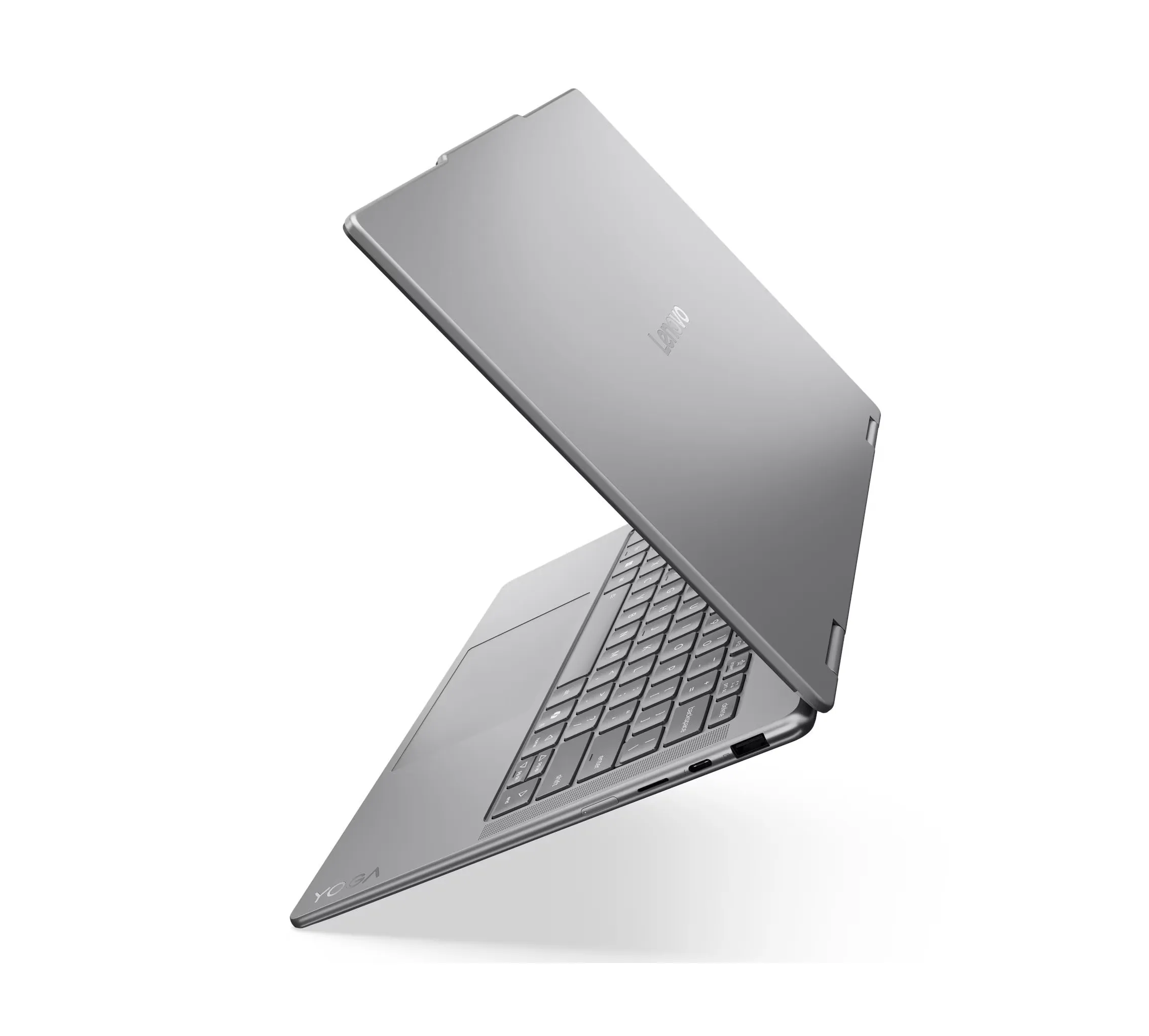 Lenovo | Yoga 7 2-in-1 14ILL10 Intel | Luna Grey | 14 ” | OLED | Touchscreen | WUXGA | 1920 x 1200 pixels | Intel Core Ultra 7 | 256V | 16 GB | Soldered LPDDR5X | Solid-state drive capacity 512 GB | Intel Arc Graphics 140V | Windows 11 Home | 802.11be | Bluetooth version 5.4 | Keyboard language English | Keyboard backlit | Warranty 24 month(s) | Battery warranty 12 month(s) thumbnail 4