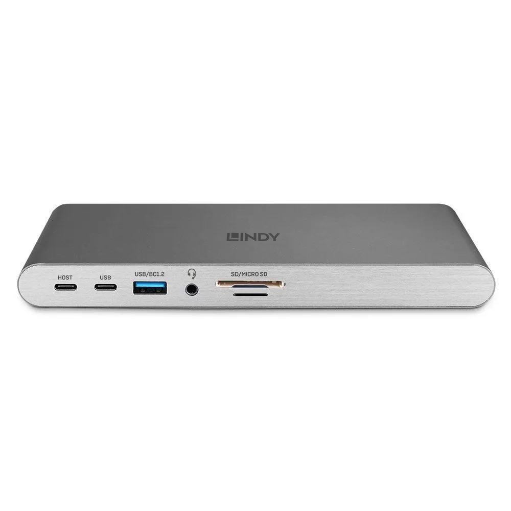 LINDY I/O prijungimo stotelė USB 3.2 su HDMI, RJ45, DP ir PD palaikymu (43349) thumbnail 5