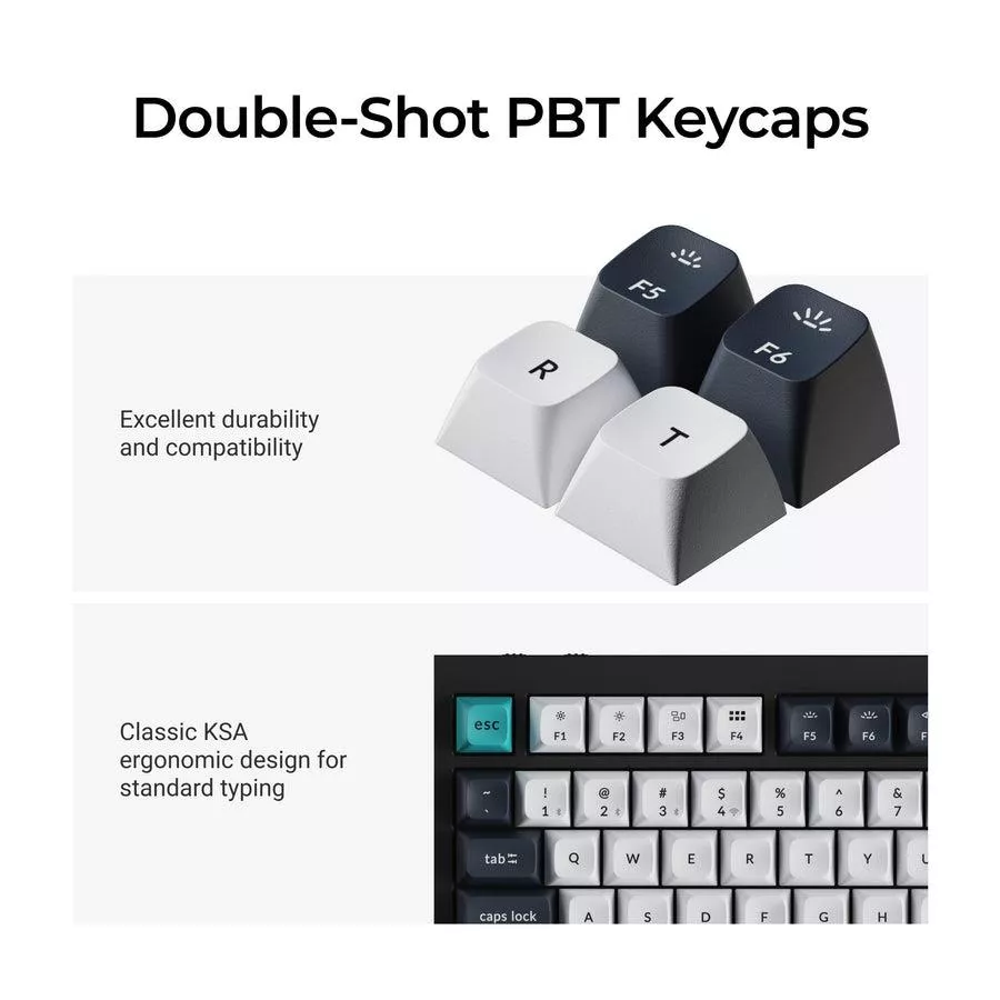 Klaviatūra bevielė Q3 Max RGB/Carbon Black Q3M-M4 Keychron thumbnail 5