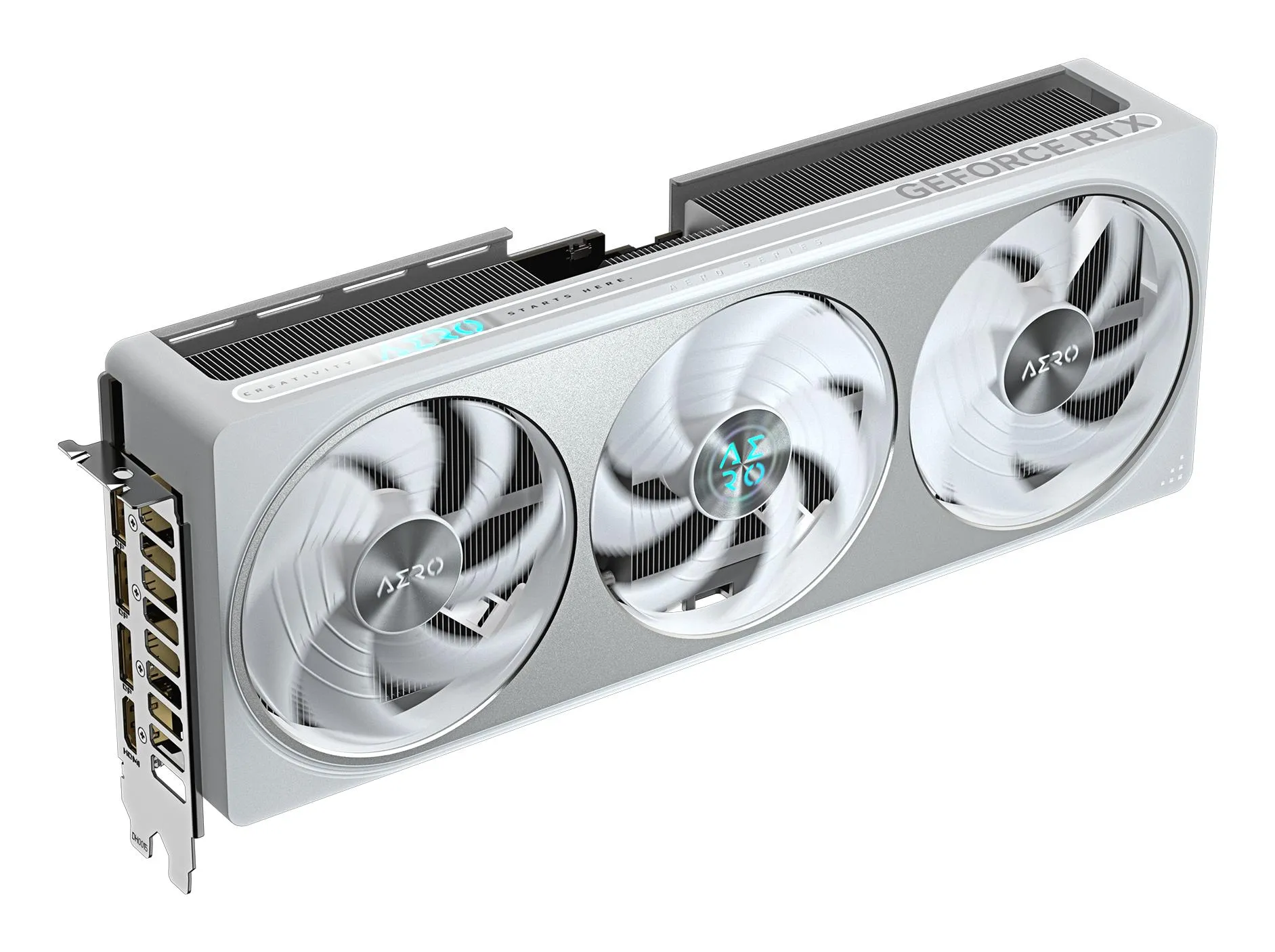 GIGABYTE GeForce RTX 5070 AERO OC 12 GB GDDR7 Graphics Card (GV-N5070AERO OC-12GD) thumbnail 5