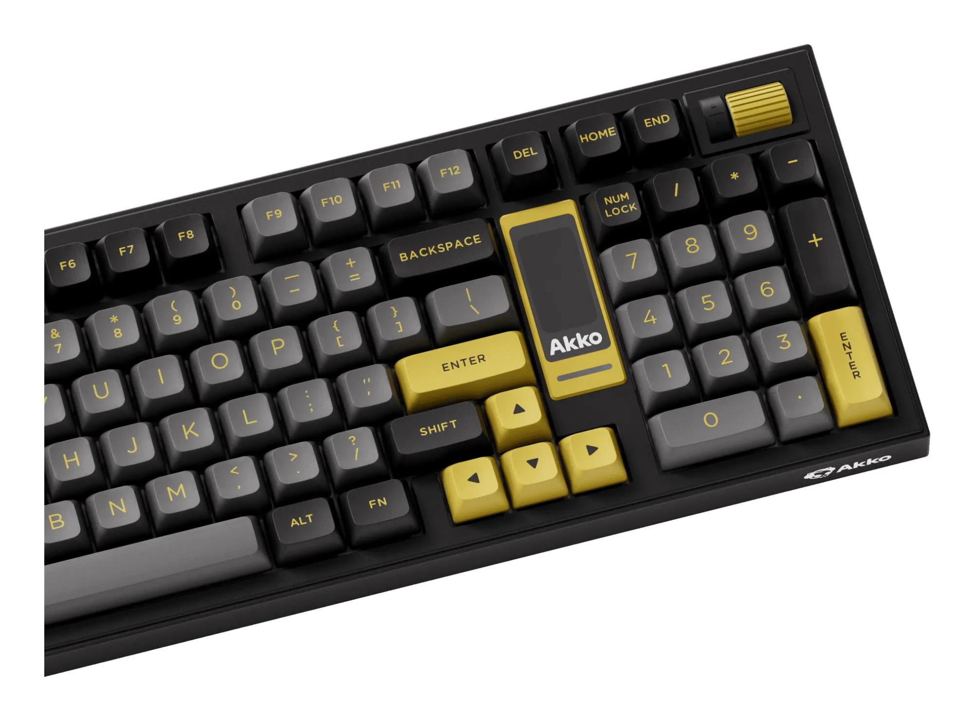 Klaviatūra Akko 5098B Plus, Black/Gold, bevielė thumbnail 5