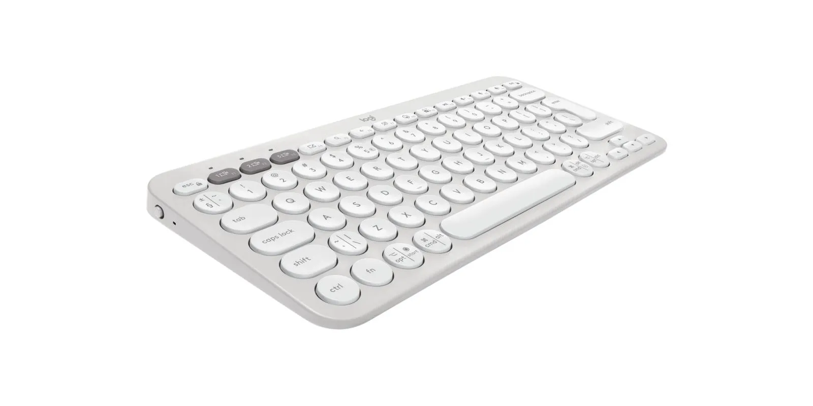 Klaviatūros ir pelės komplektas Logitech Pebble 2, balta, 920-012240 thumbnail 5