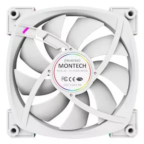 Korpuso ventiliatorius 120mm/RX120 PWM WHITE MONTECH thumbnail 5